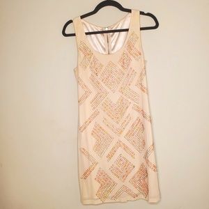 French Connection dress with Sequin Embellishments